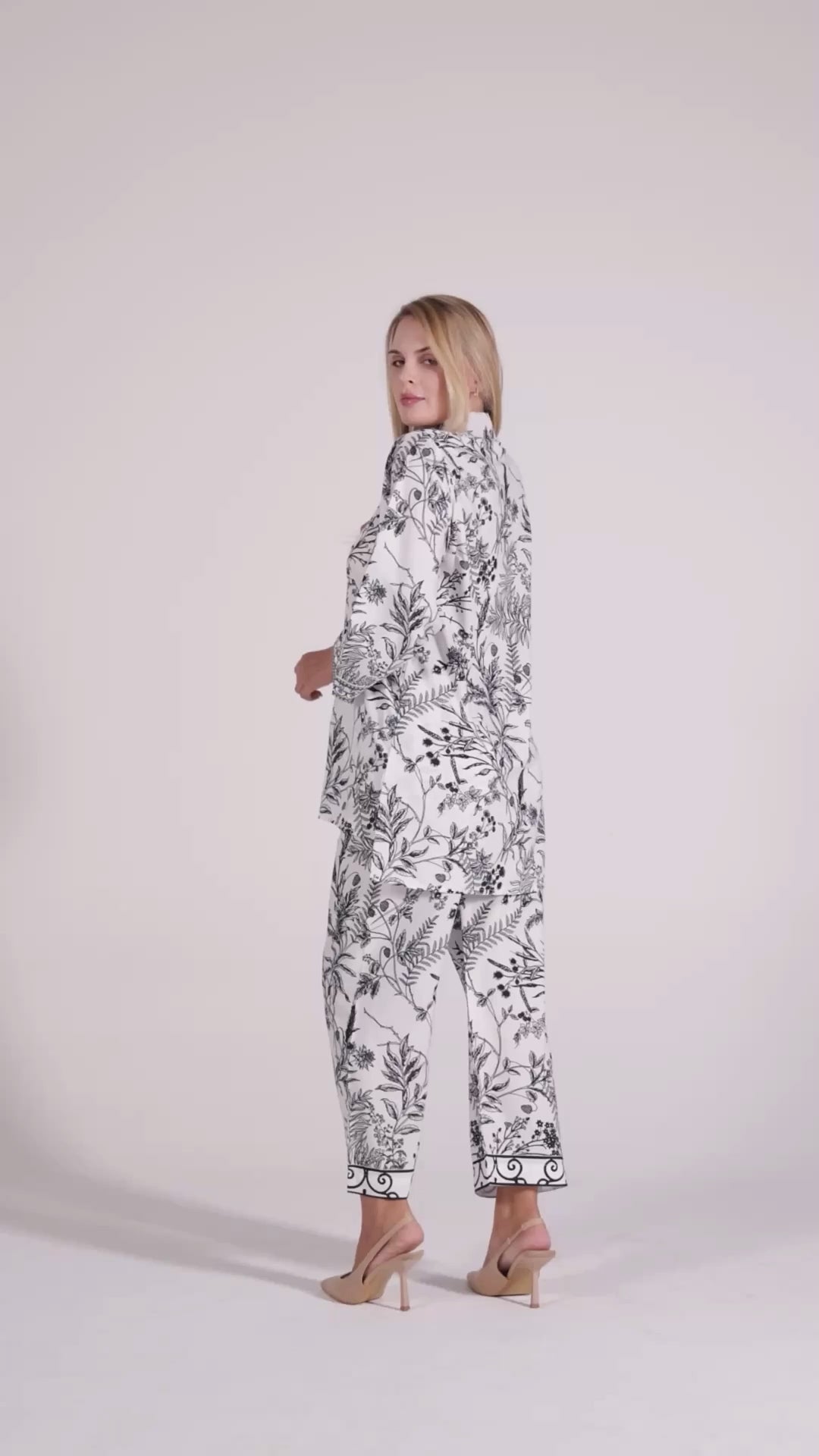 Zarelle White Matching Co-ord Set