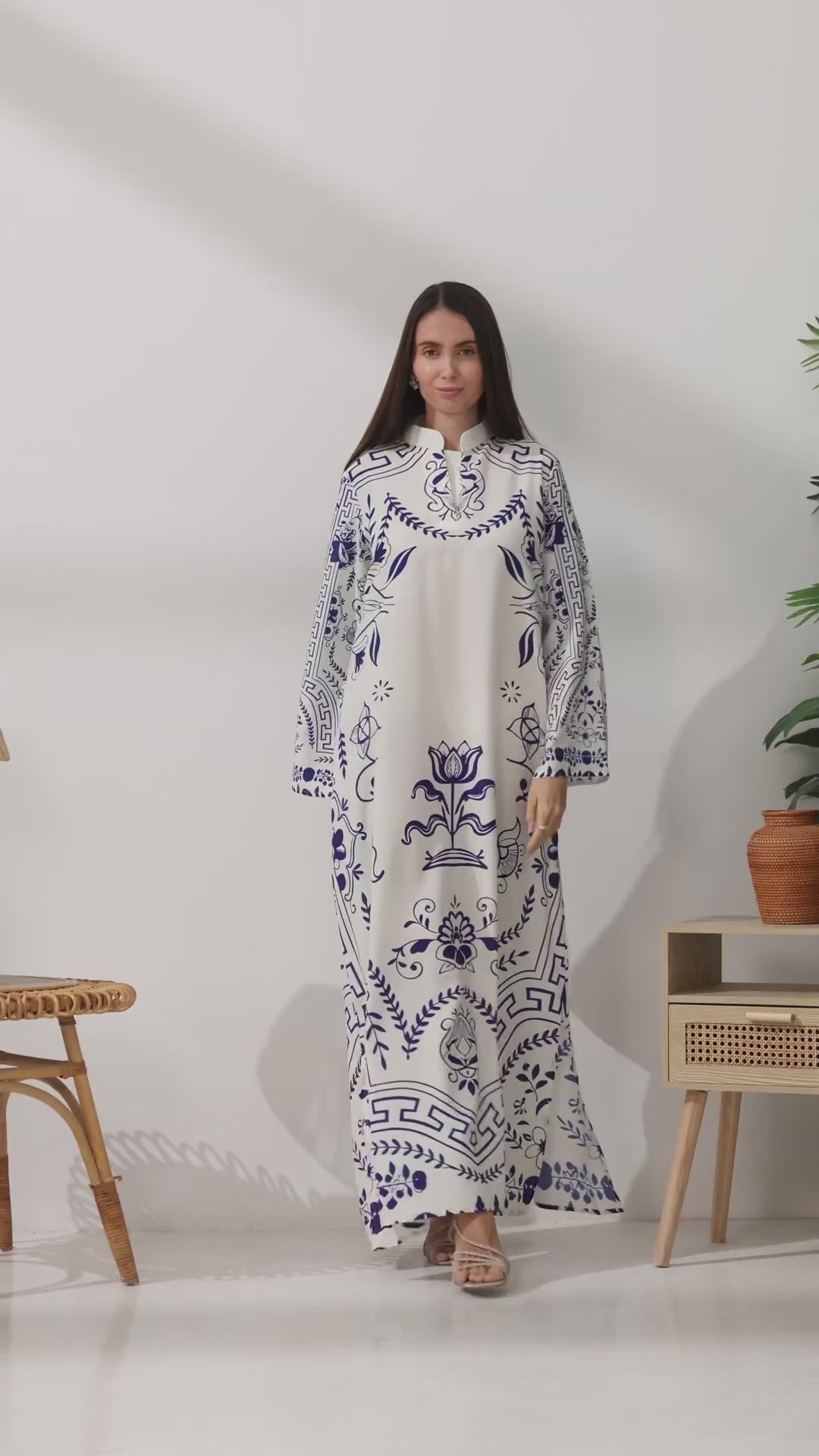 Delviera Kaftan Dress