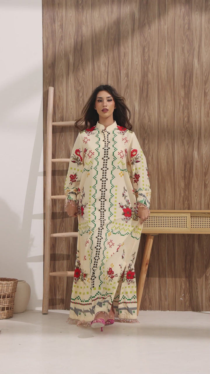 Corvelle Kaftan Dress